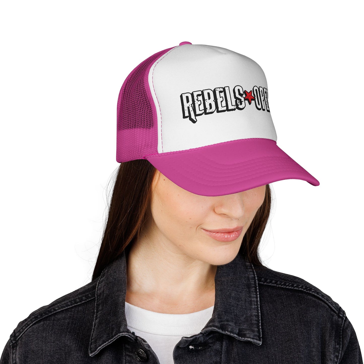 Rebels Opera Trucker Hat — Vintage Rock Logo Cap