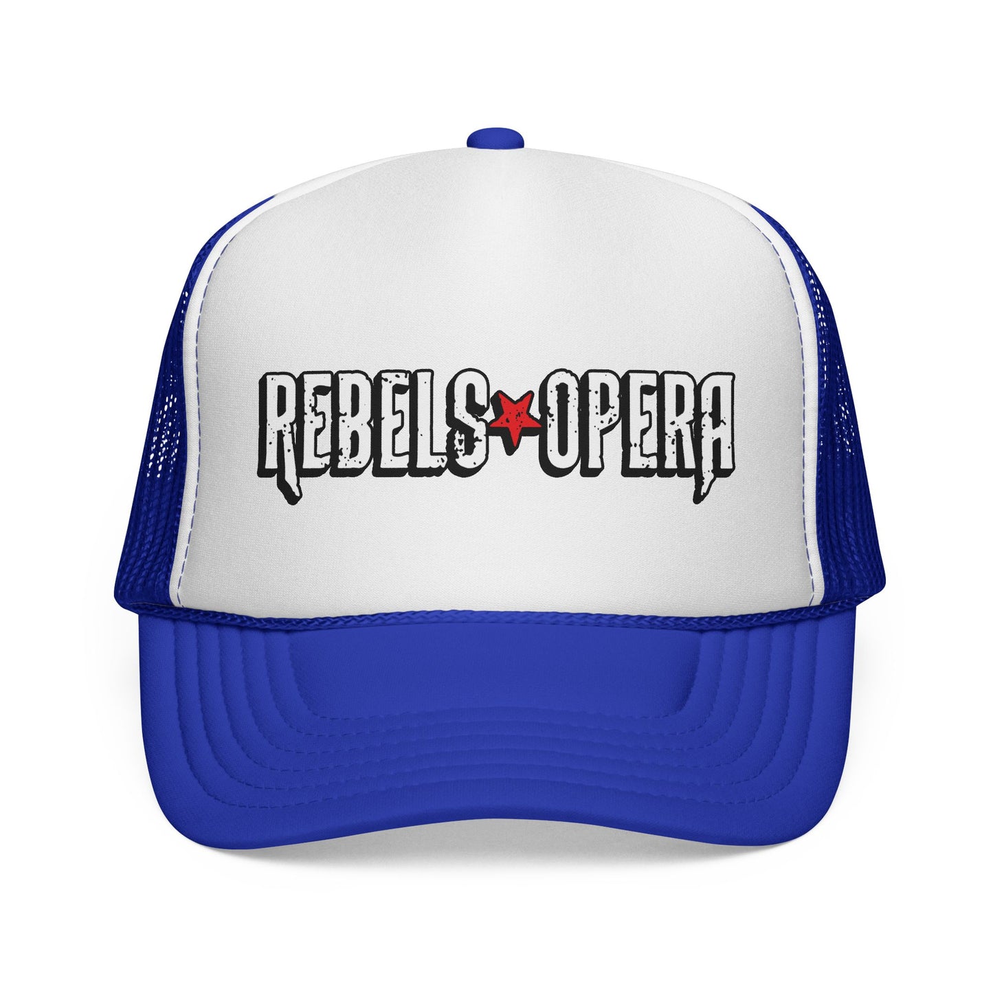Rebels Opera Trucker Hat — Vintage Rock Logo Cap