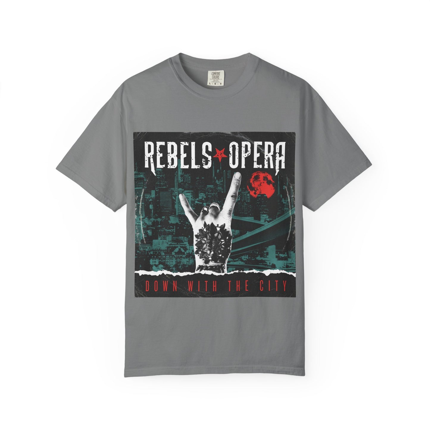 Rebels & Opera "Down With The City" T-Shirt