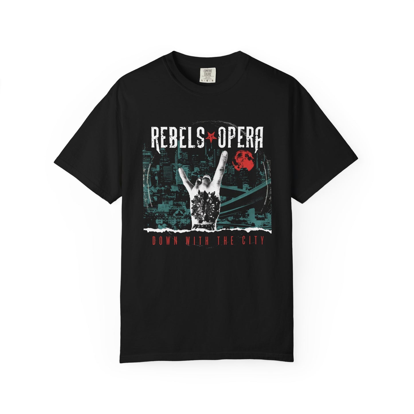 "Down With The City" Artwork T-Shirt