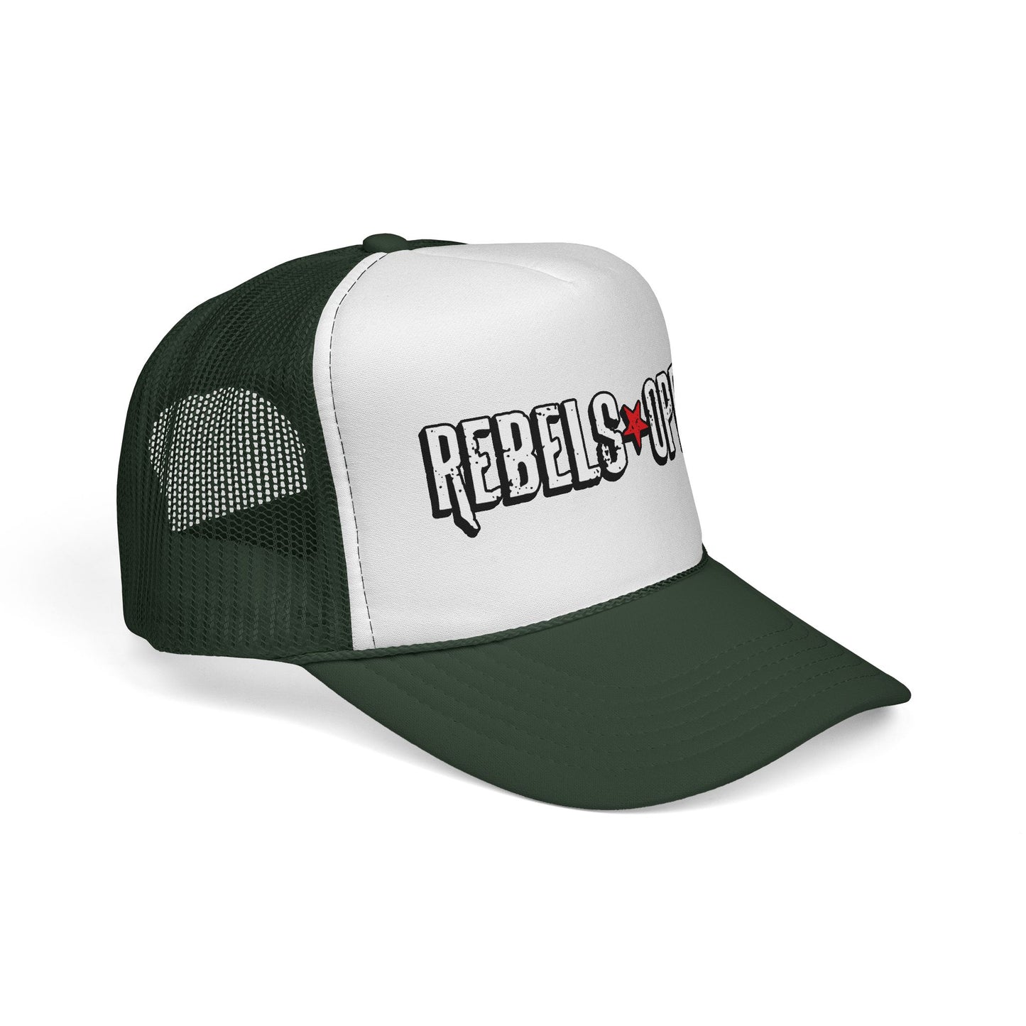 Rebels Opera Trucker Hat — Vintage Rock Logo Cap