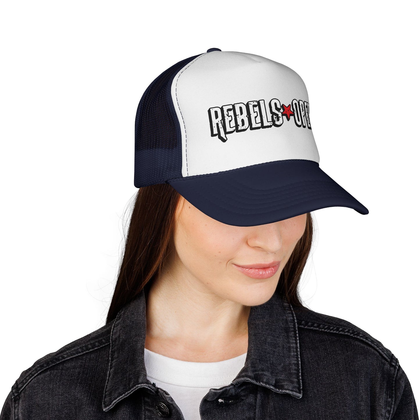 Rebels Opera Trucker Hat — Vintage Rock Logo Cap