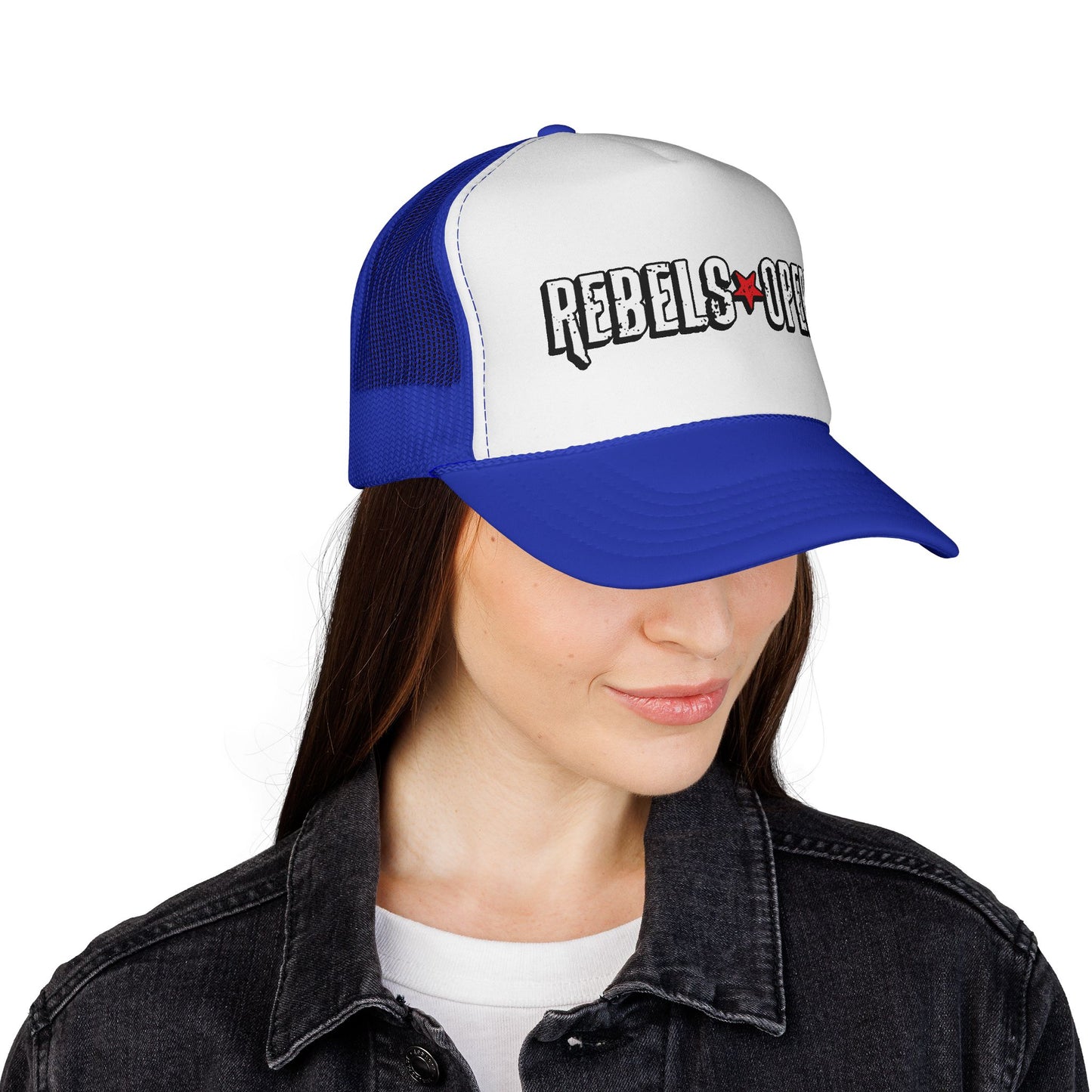 Rebels Opera Trucker Hat — Vintage Rock Logo Cap