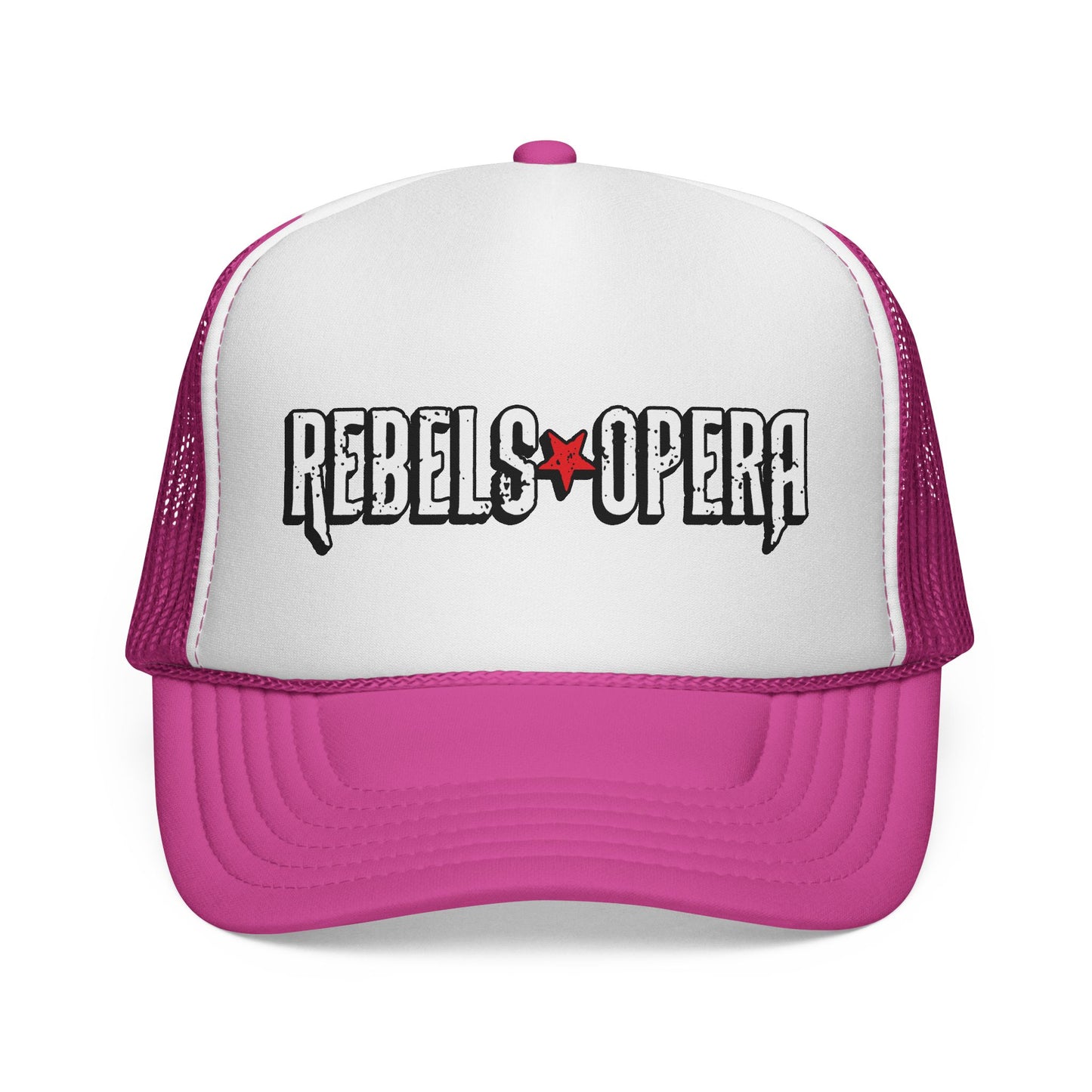 Rebels Opera Trucker Hat — Vintage Rock Logo Cap