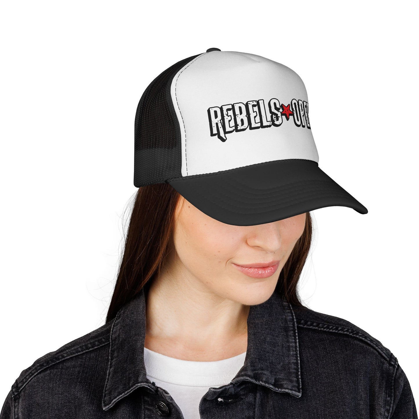 Rebels Opera Trucker Hat — Vintage Rock Logo Cap