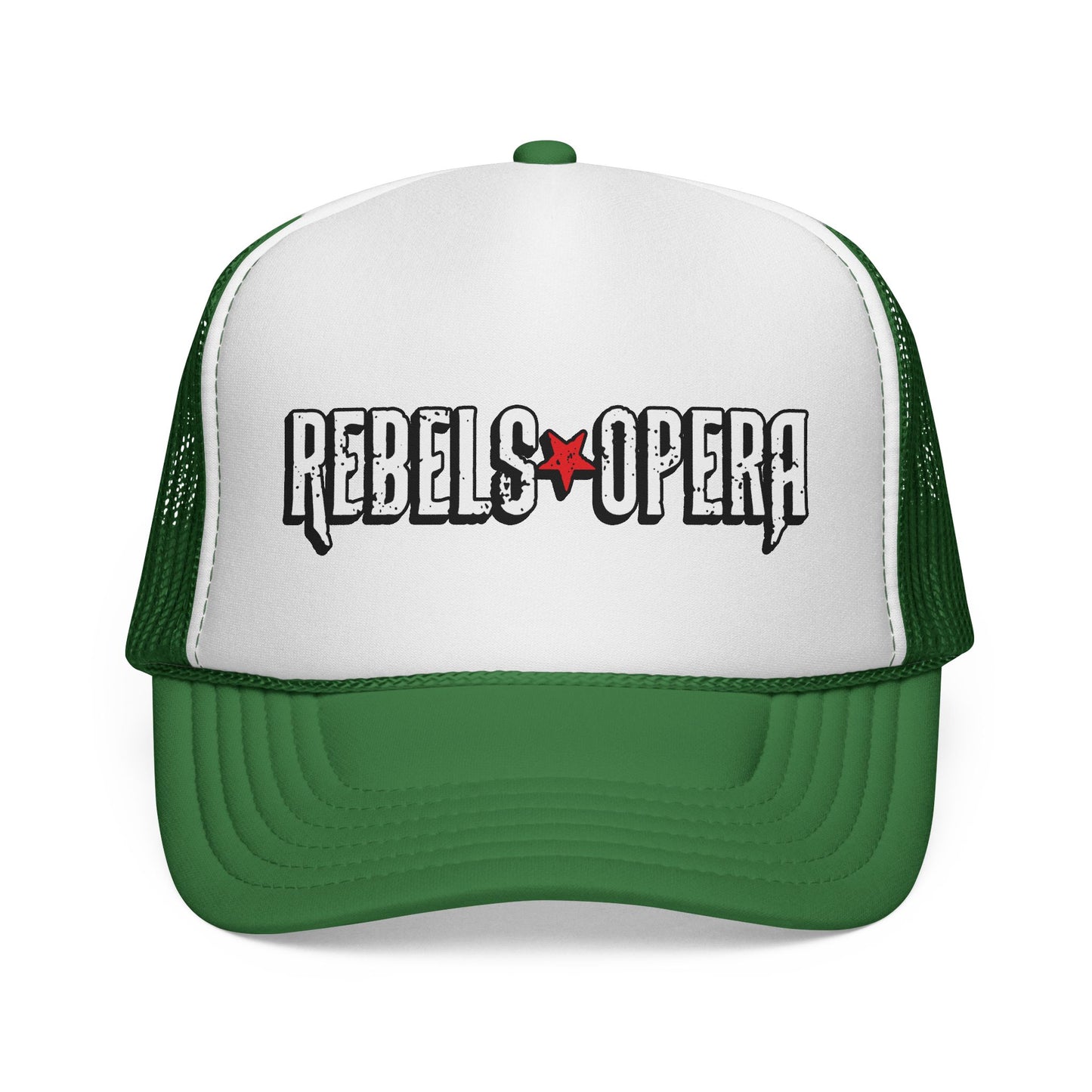Rebels Opera Trucker Hat — Vintage Rock Logo Cap