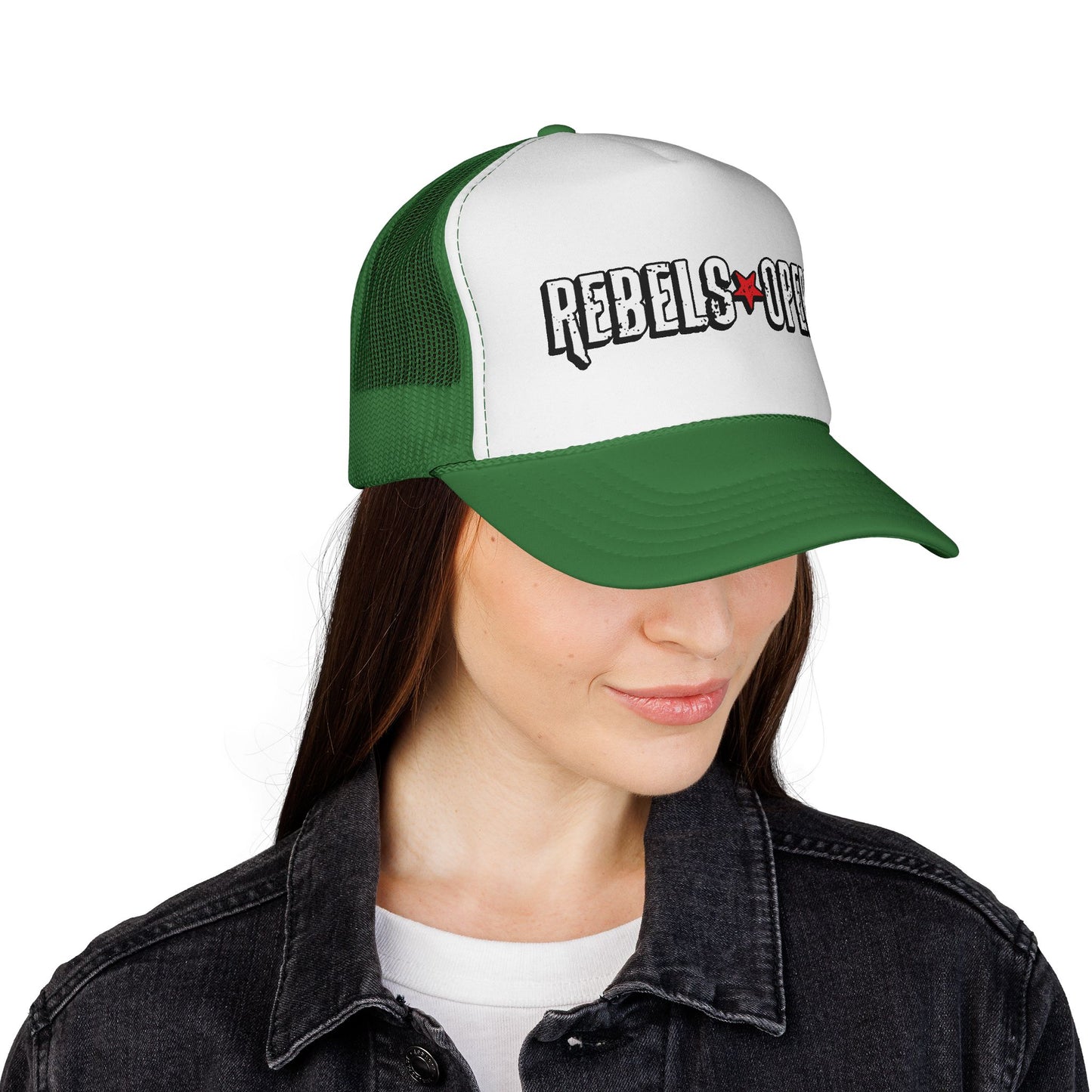 Rebels Opera Trucker Hat — Vintage Rock Logo Cap