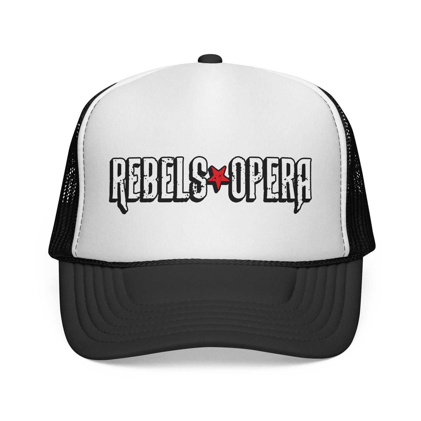 Rebels Opera Trucker Hat — Vintage Rock Logo Cap