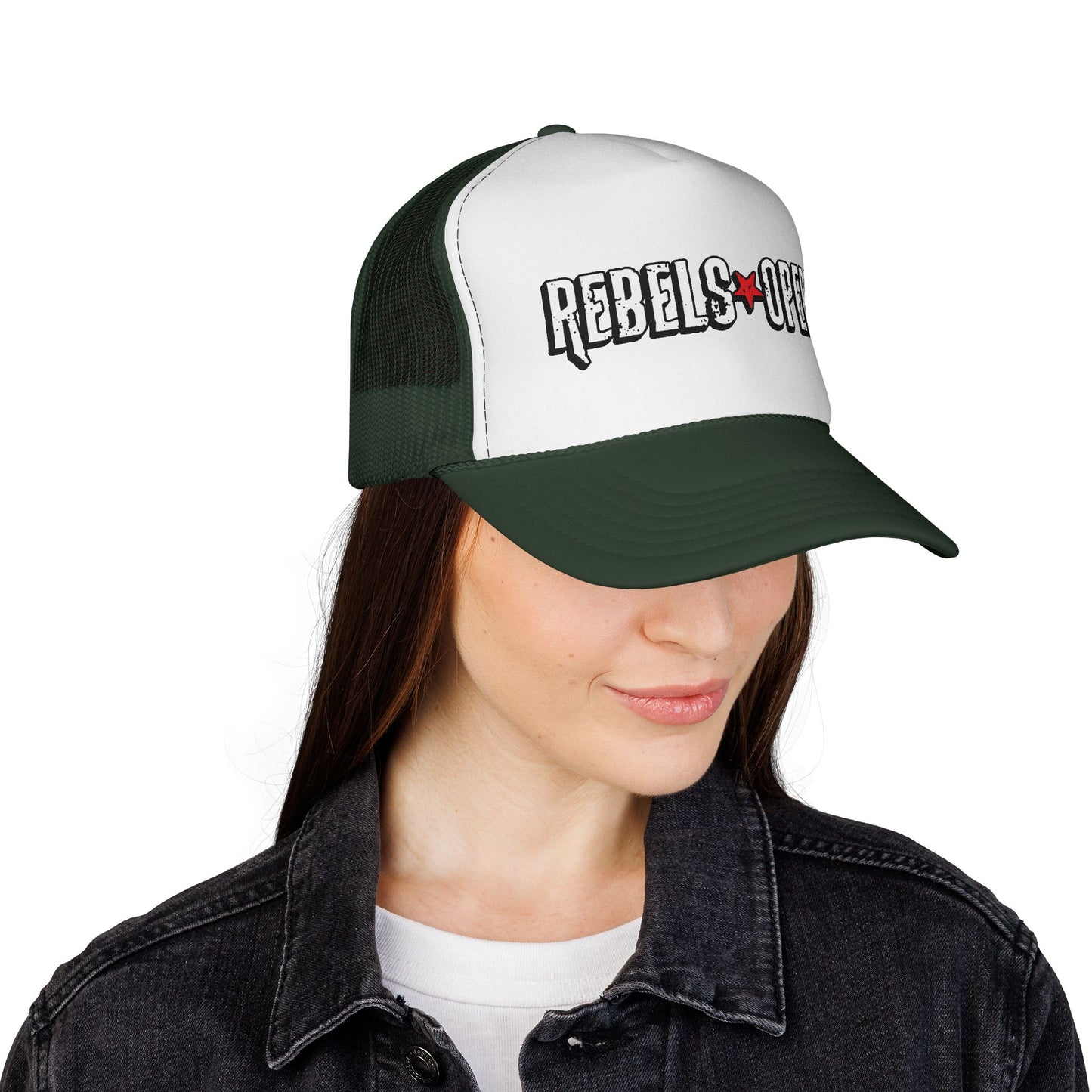 Rebels Opera Trucker Hat — Vintage Rock Logo Cap
