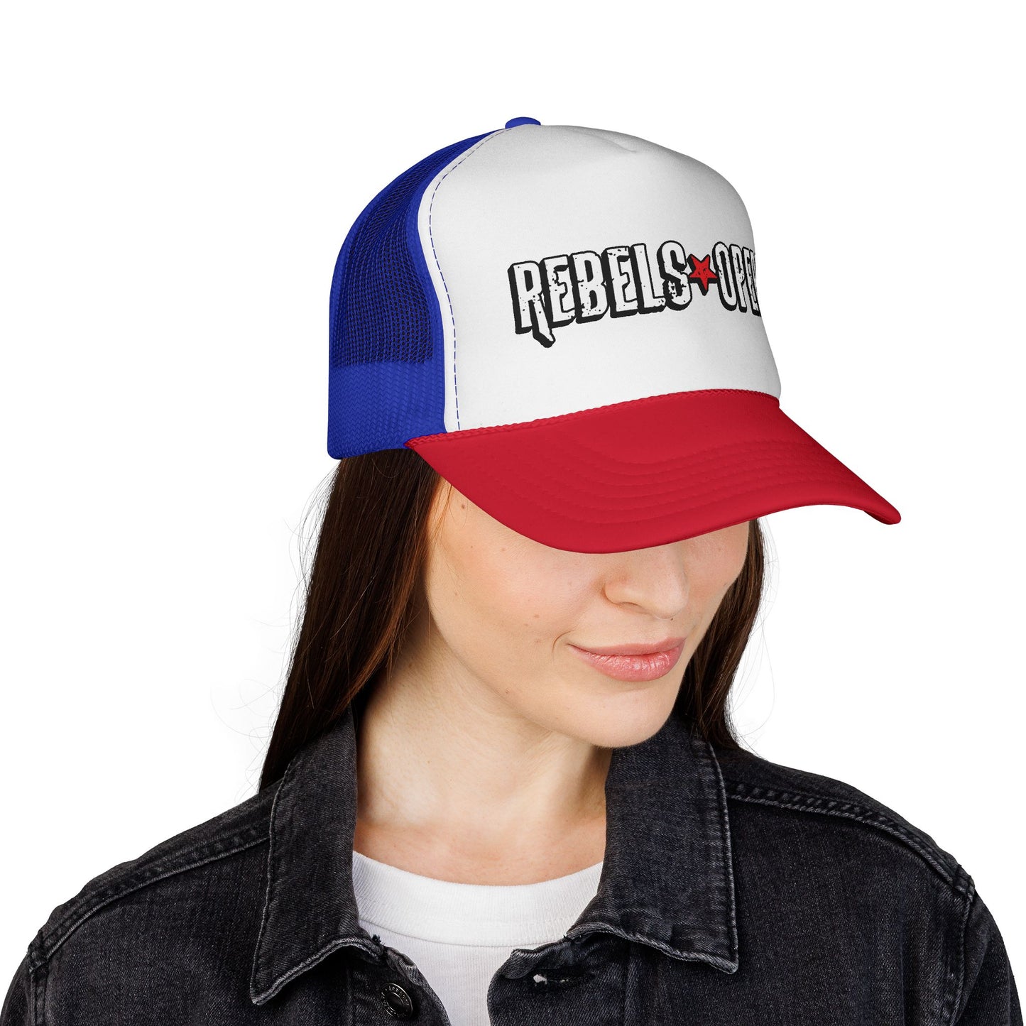 Rebels Opera Trucker Hat — Vintage Rock Logo Cap