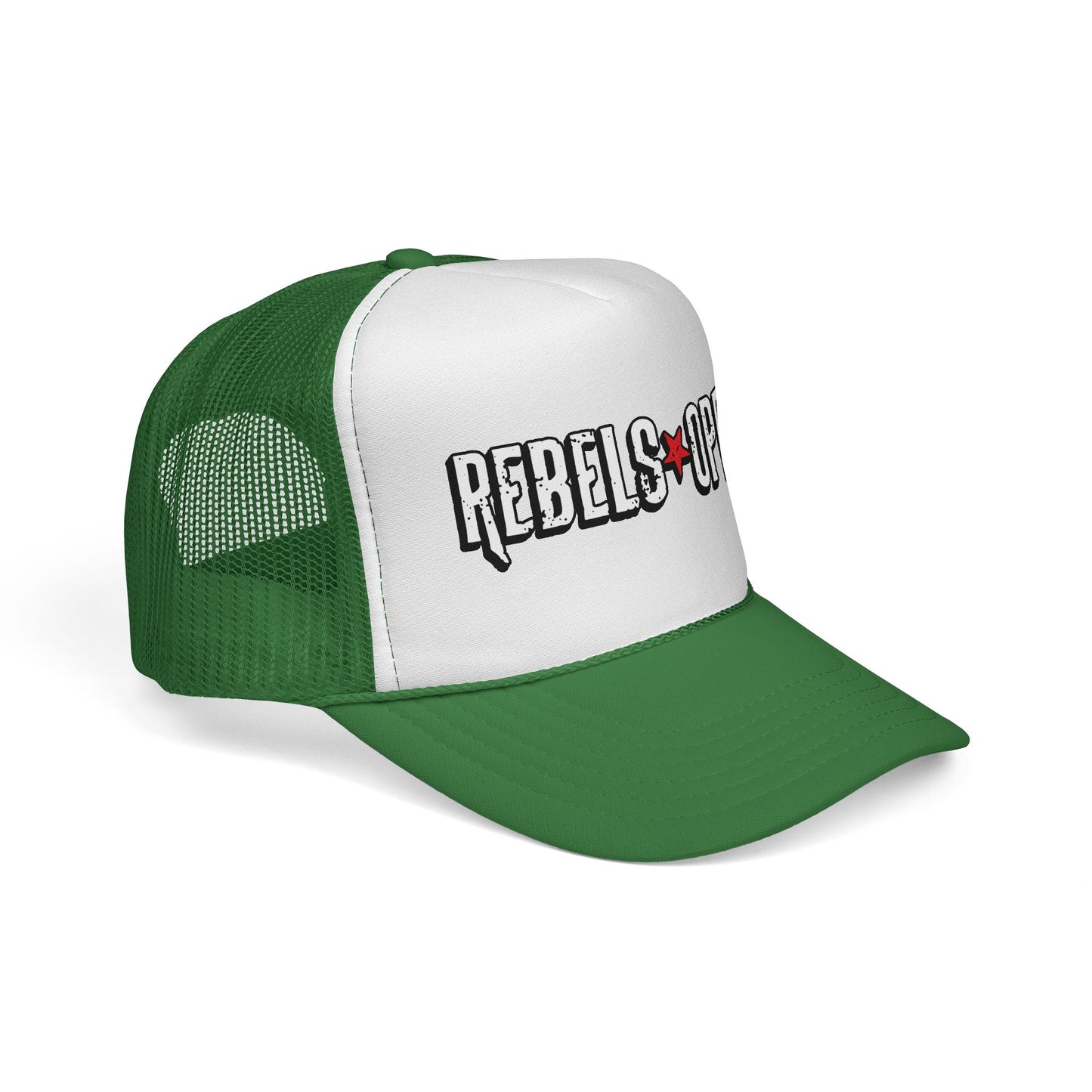 Rebels Opera Trucker Hat — Vintage Rock Logo Cap