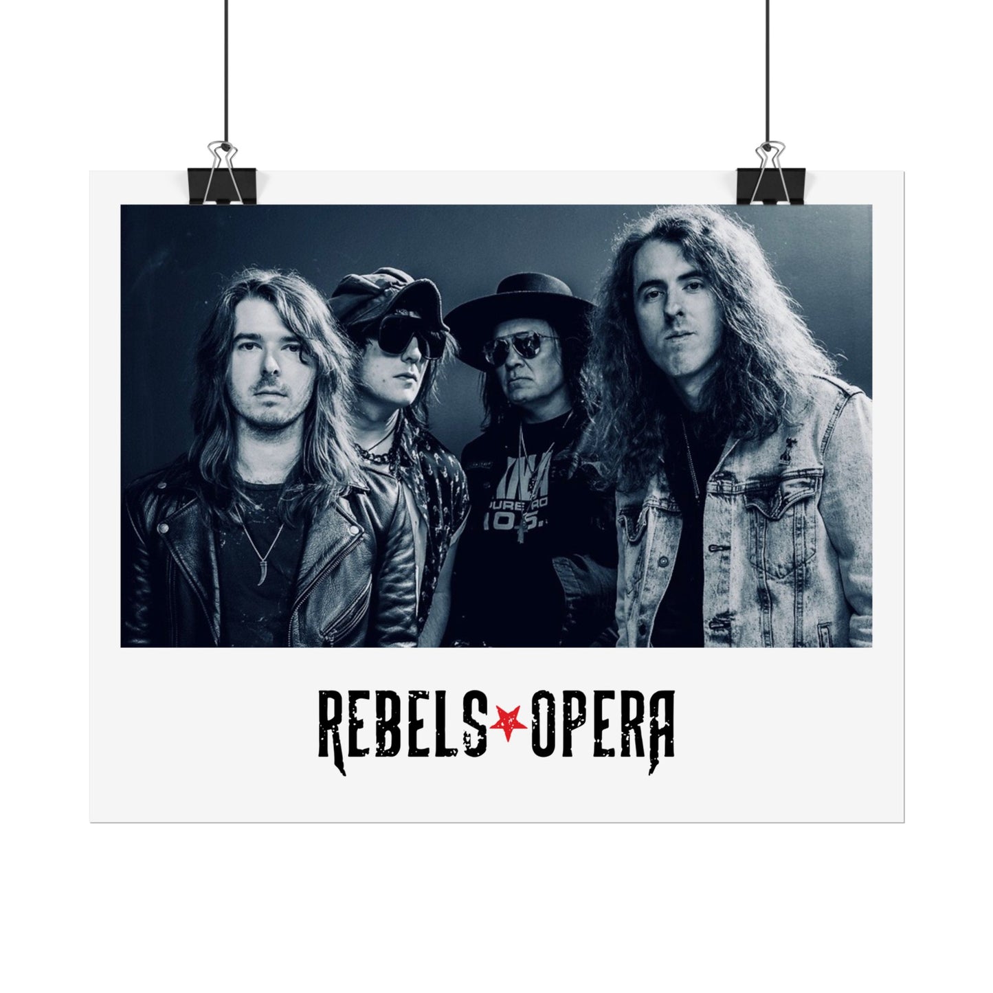Rebels Opera Band 8" x 10" Promo Picture